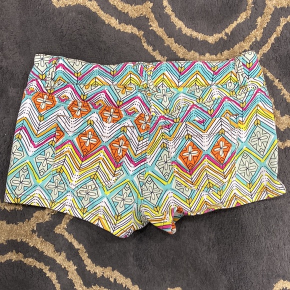 Colorful love fire shorts Aztec short jeans size 3 - Picture 4 of 5